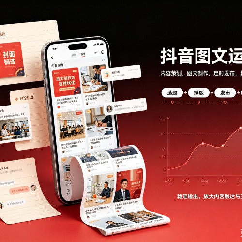 红古抖音图文代运营服务